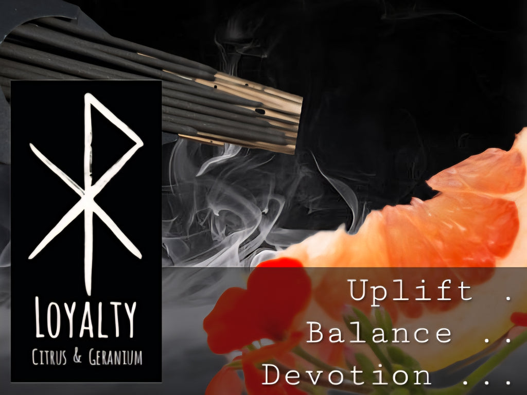 Citrus & Germanium incense