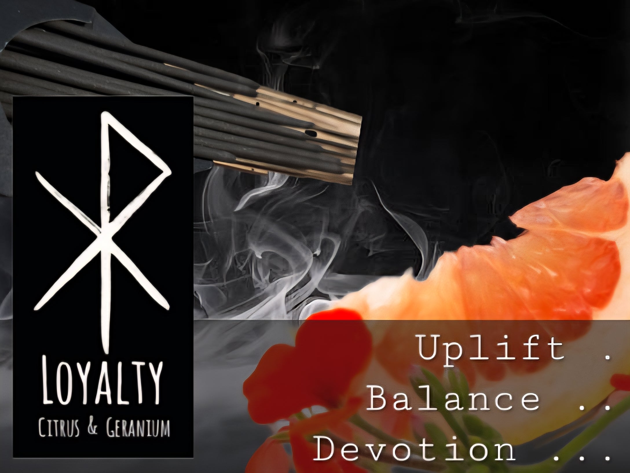 Citrus & Germanium incense