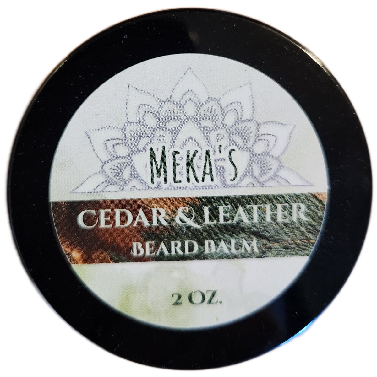 Cedar & Leather beard balm
