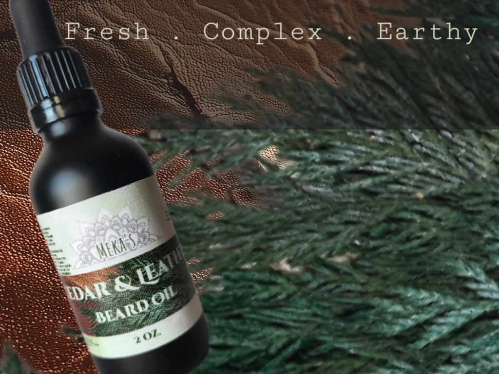 Cedar & Leather Beard Oil